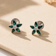 Orlisse Nova Studs in 92.5 Silver