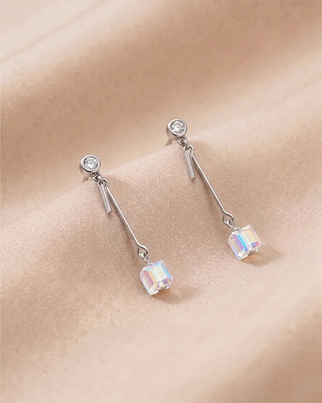 Zelora Shine Studs in 92.5 Silver
