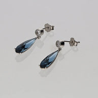 Solvique Flash Studs in 92.5 Silver