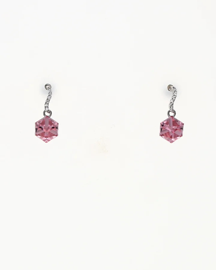Myzara Edge Studs in 92.5 Silver