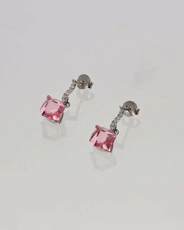 Myzara Edge Studs in 92.5 Silver