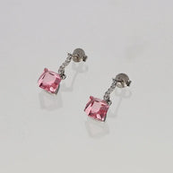 Myzara Edge Studs in 92.5 Silver