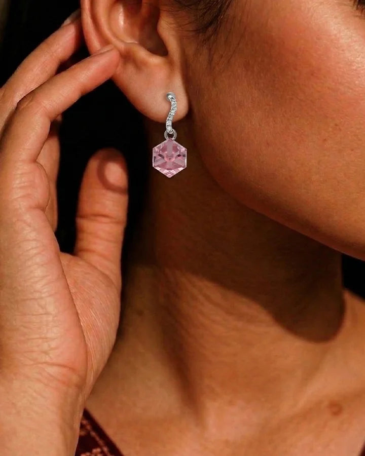 Myzara Edge Studs in 92.5 Silver