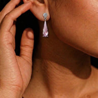 Zinaya Gleam Studs in 92.5 Silver
