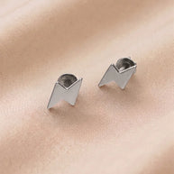 Thunder Studs in 92.5 Silver