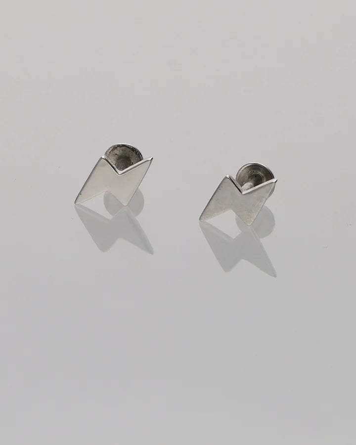 Thunder Studs in 92.5 Silver