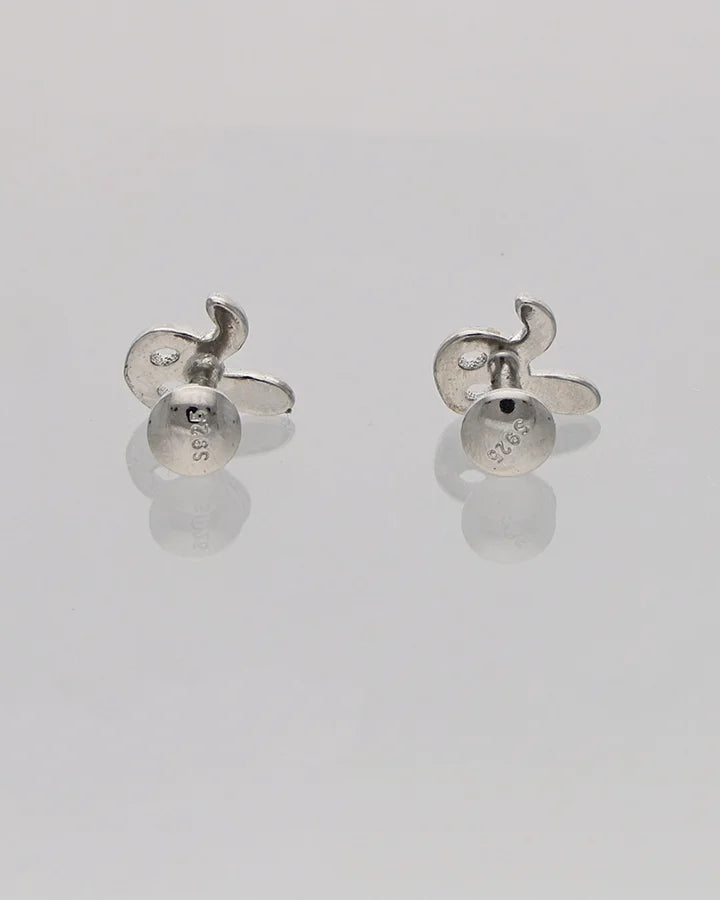 Rabbit Studs in 92.5 Silver