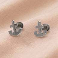 Anchor Studs in 92.5 Silver
