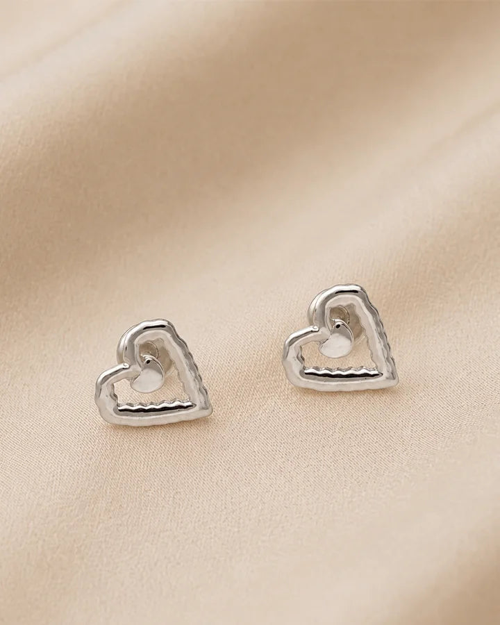 Love Knot Studs in 92.5 Silver