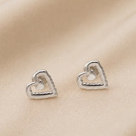 Love Knot Studs in 92.5 Silver