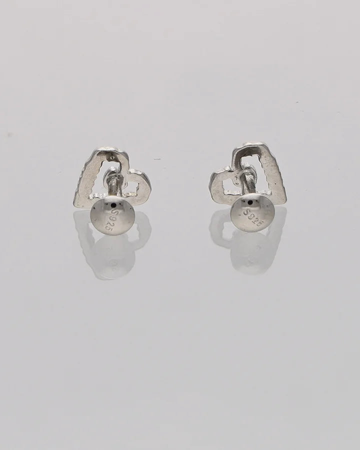 Love Knot Studs in 92.5 Silver
