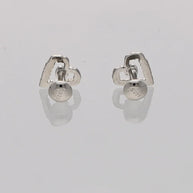 Love Knot Studs in 92.5 Silver