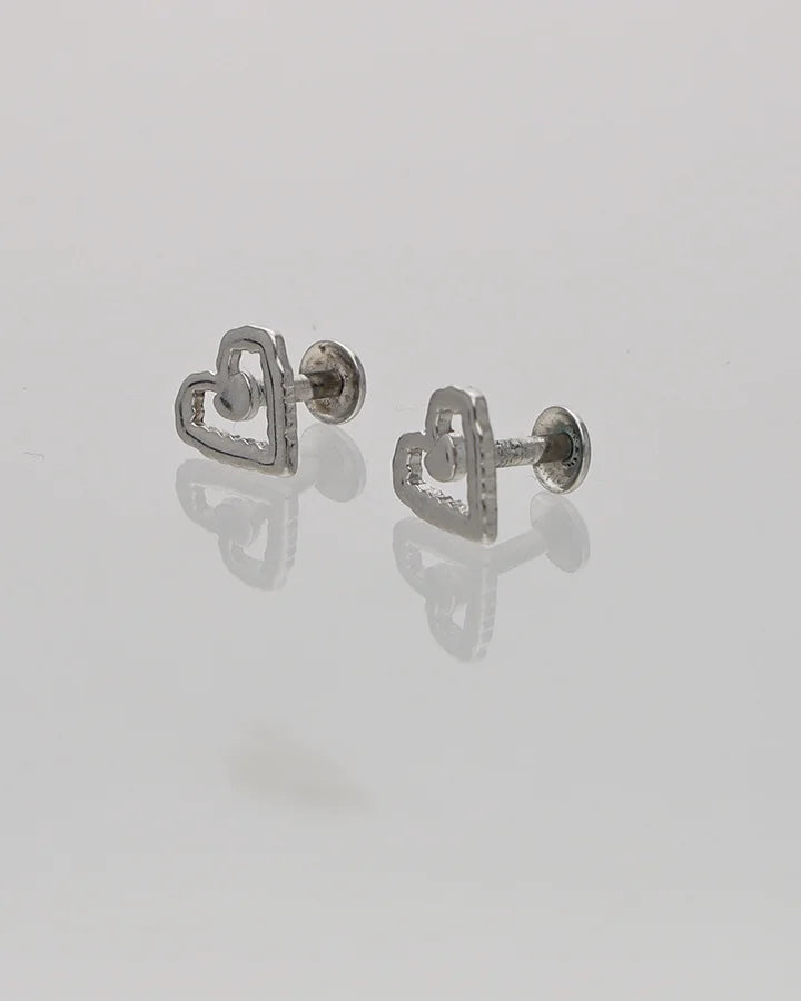 Love Knot Studs in 92.5 Silver