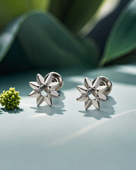 Orvienne Spark Studs in 92.5 Silver