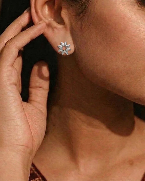 Orvienne Spark Studs in 92.5 Silver