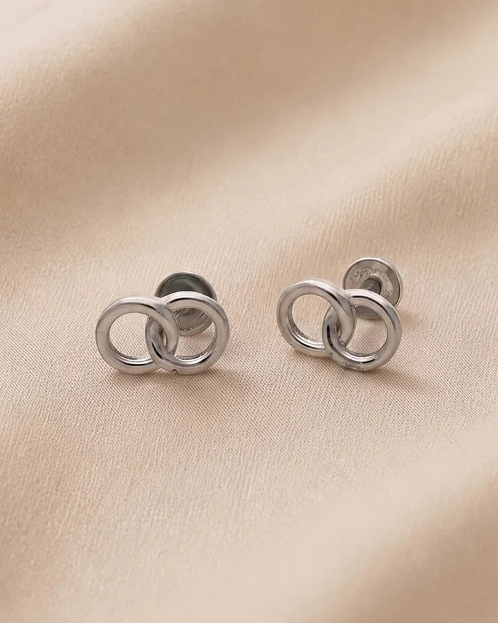 Infinitas Studs in 92.5 Silver