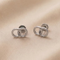 Infinitas Studs in 92.5 Silver