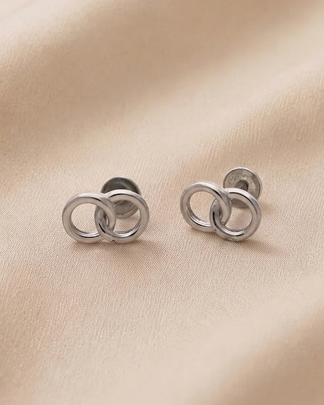 Infinitas Studs in 92.5 Silver