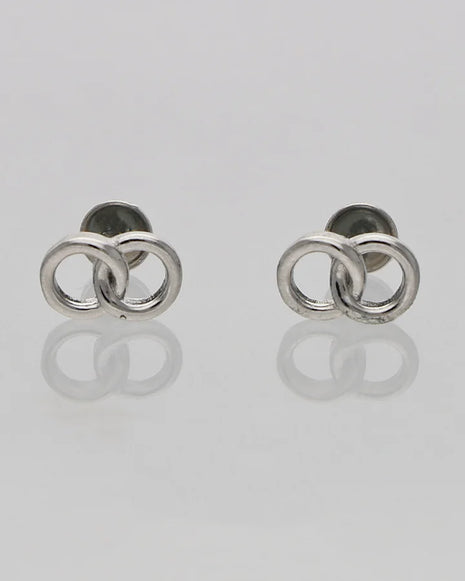 Infinitas Studs in 92.5 Silver
