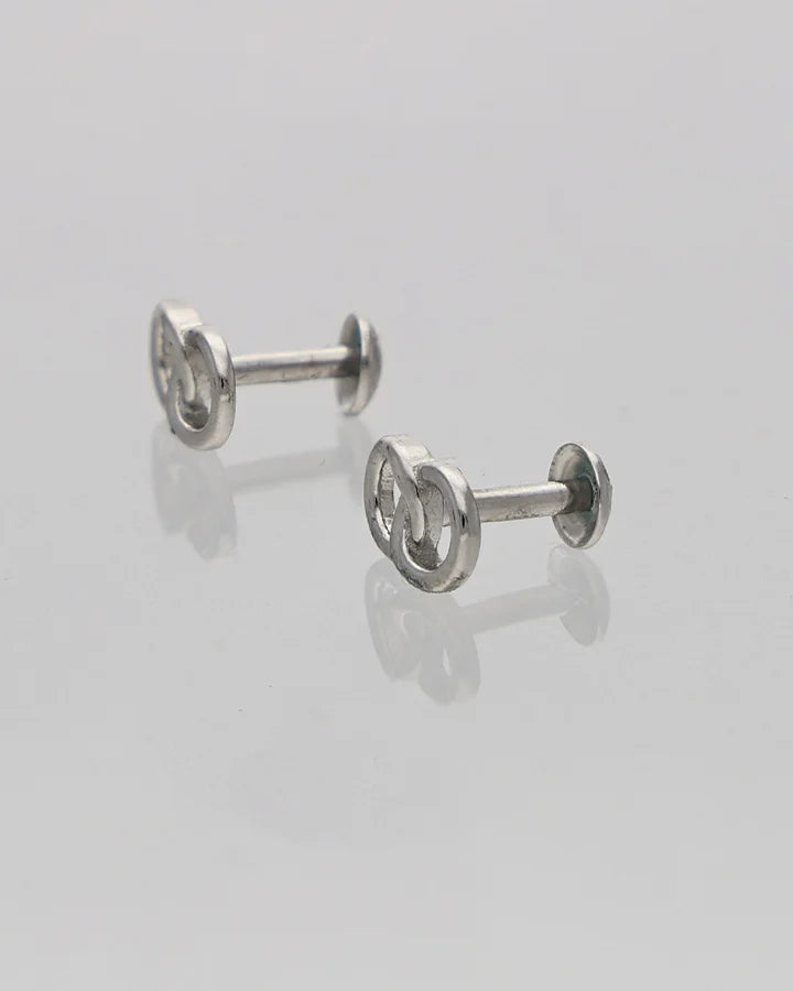 Infinitas Studs in 92.5 Silver