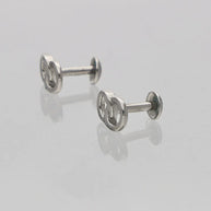 Infinitas Studs in 92.5 Silver