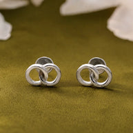 Infinitas Studs in 92.5 Silver