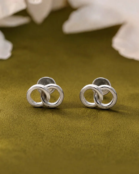 Infinitas Studs in 92.5 Silver