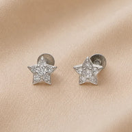 Star Studs in 92.5 Silver