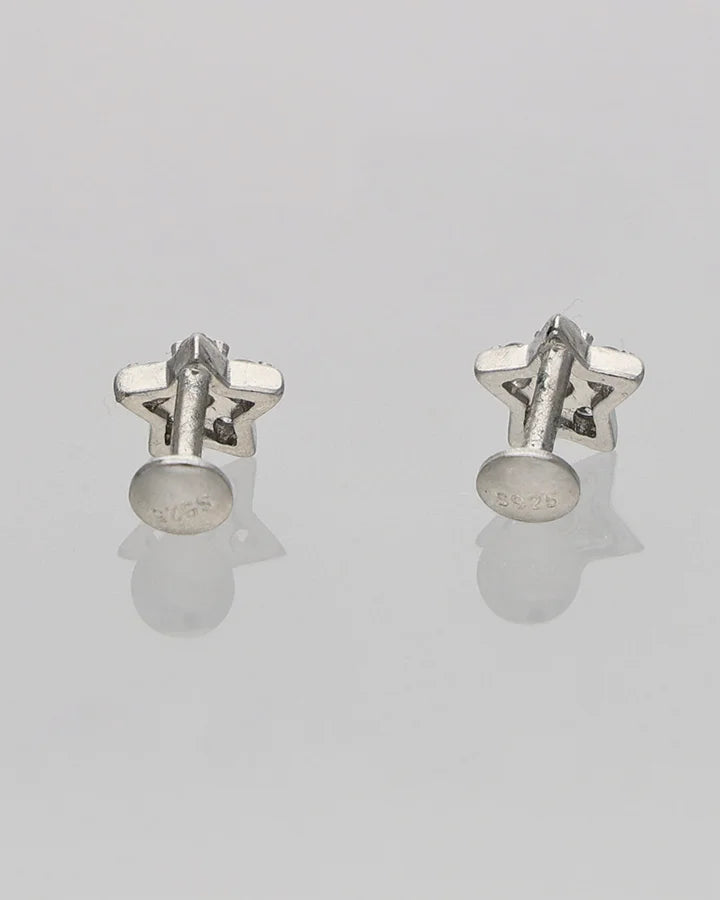 Star Studs in 92.5 Silver