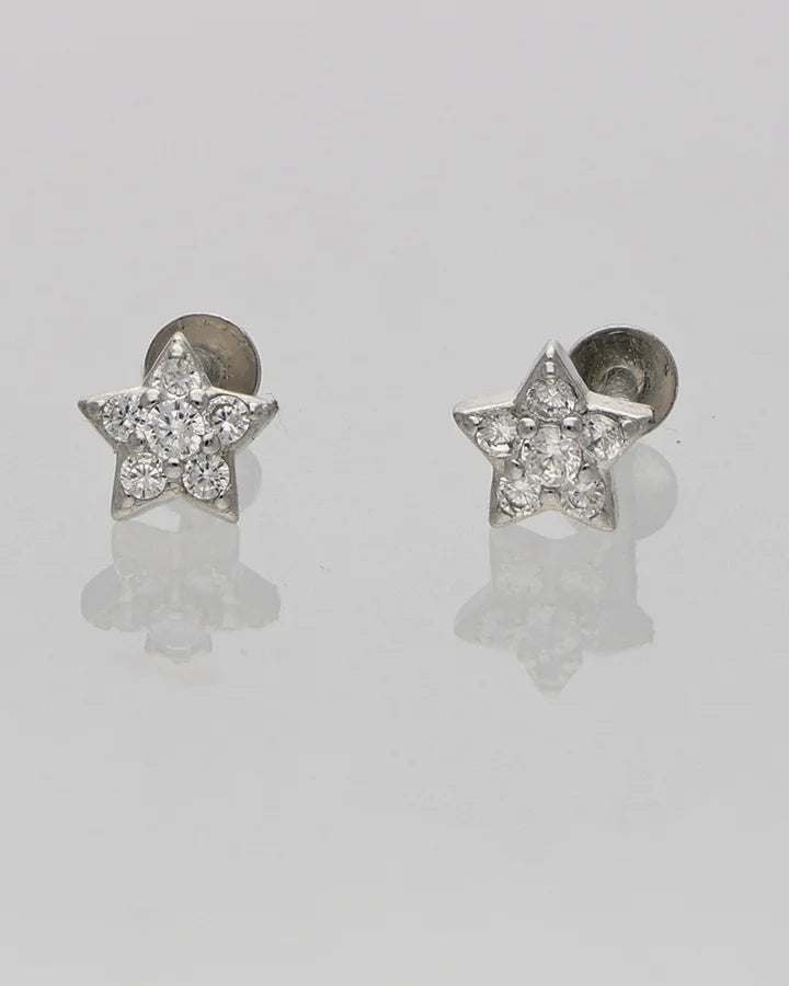 Star Studs in 92.5 Silver