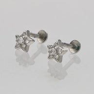 Star Studs in 92.5 Silver