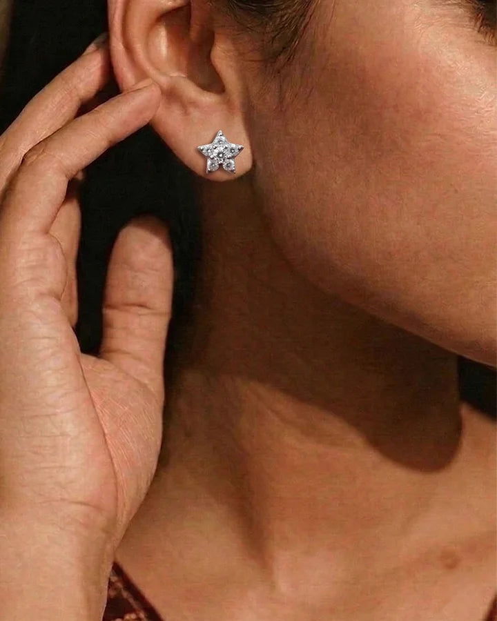 Star Studs in 92.5 Silver
