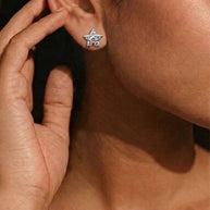 Star Studs in 92.5 Silver
