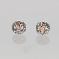 Rosvique Duo Studs in 92.5 Silver
