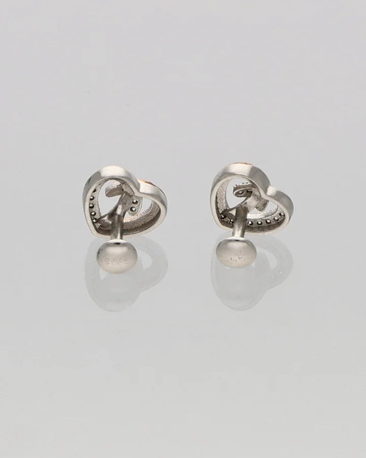 Blazira Twist Studs in 92.5 Silver