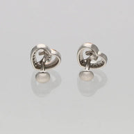 Blazira Twist Studs in 92.5 Silver