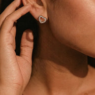 Orluna Gleam Studs in 92.5 Silver