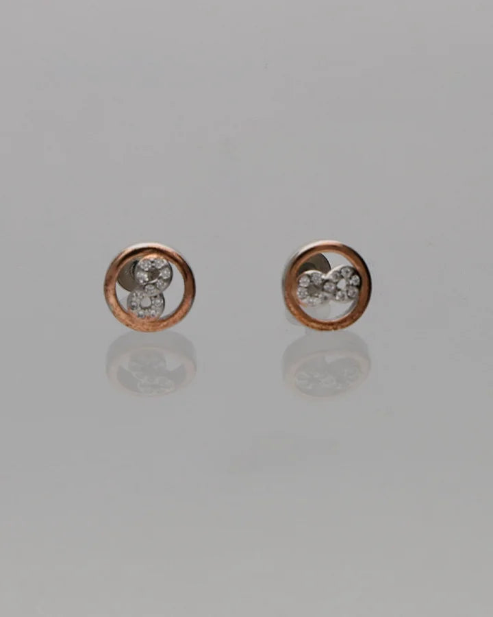 Infinite Studs in 92.5 Silver
