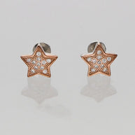 Aurelle Star Studs in 92.5 Silver