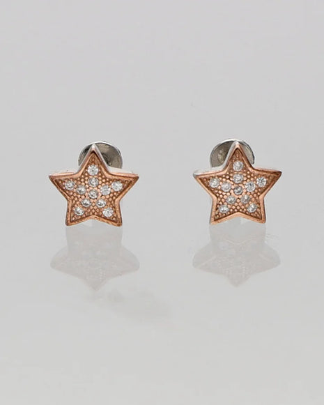 Aurelle Star Studs in 92.5 Silver