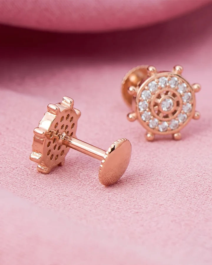Zivara Dusk Studs in 92.5 Silver