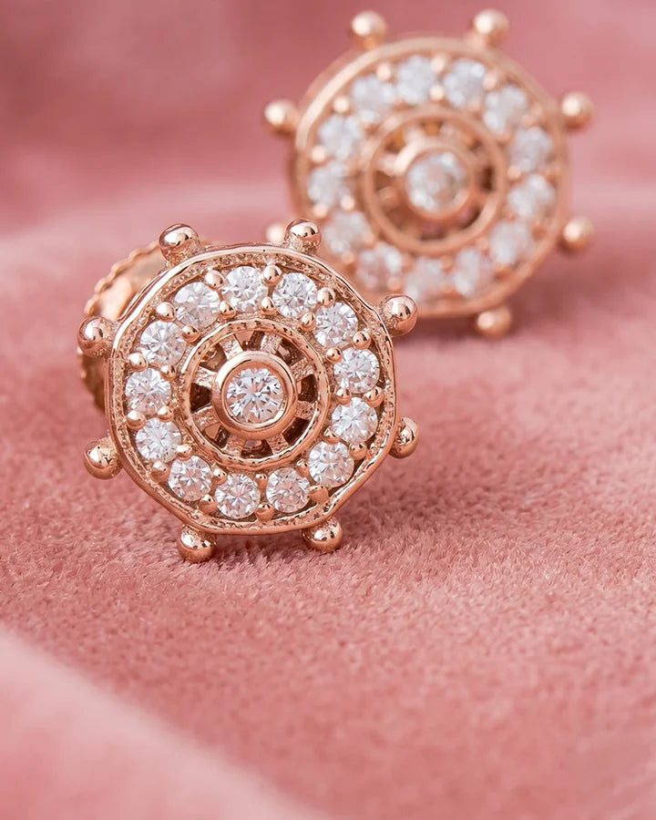 Zivara Dusk Studs in 92.5 Silver