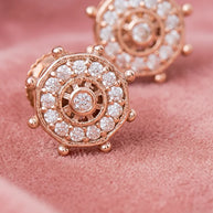 Zivara Dusk Studs in 92.5 Silver