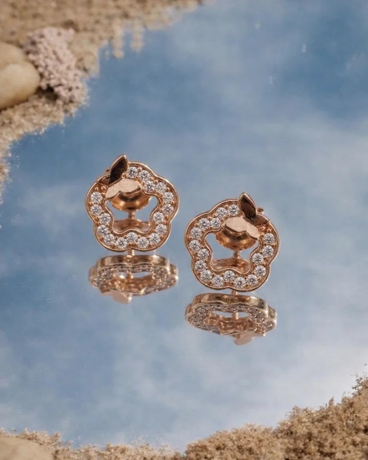 Elvora Studs in 92.5 Silver