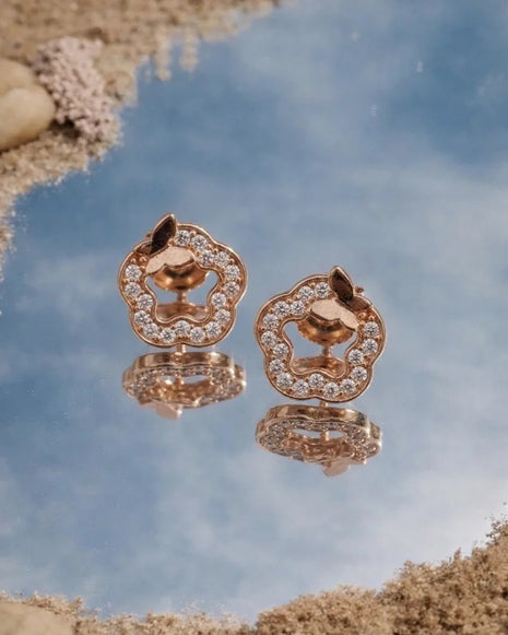 Elvora Studs in 92.5 Silver