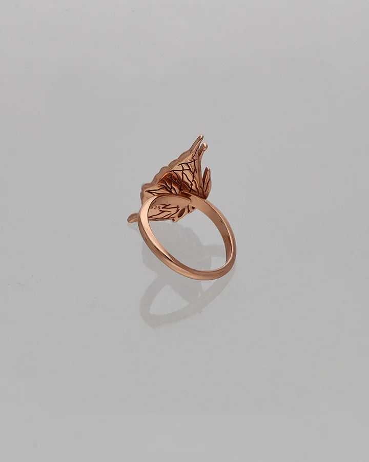 Rose Gleam Ring in 92.5 Silver