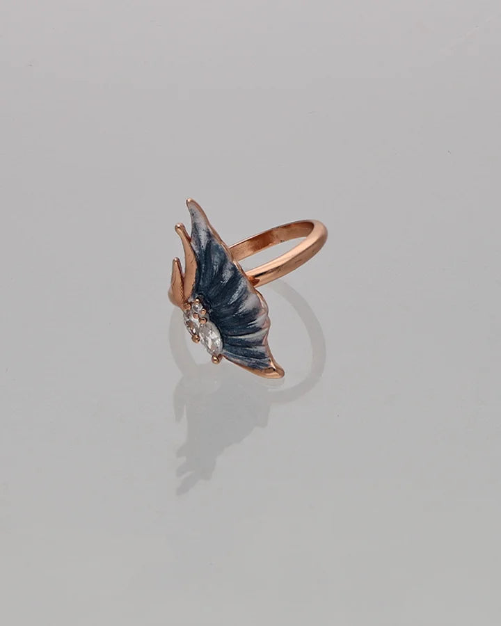 Rose Gleam Ring in 92.5 Silver