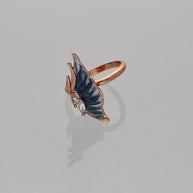 Rose Gleam Ring in 92.5 Silver