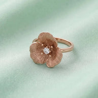 Celeste Rose Ring in 92.5 Silver