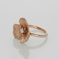 Celeste Rose Ring in 92.5 Silver